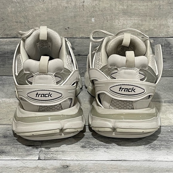 BALENCIAGA Track Mens Sneaker - White/White - Sz - 10 .US / 43 .EU - Picture 7 of 10